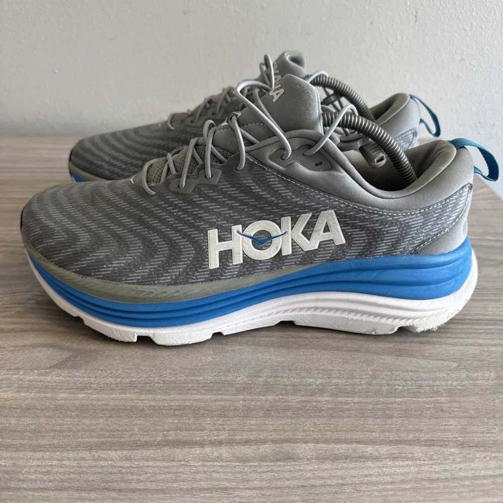 Hoka 1134234 LDVB  Gaviota 5 Harbor Mist Blue Glass Shoes Men's Sz 10.5 2E
